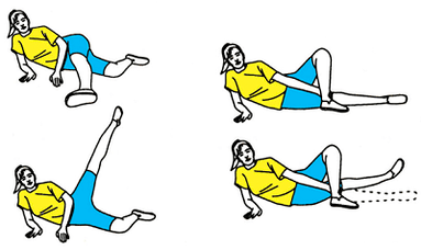 Varicose exercises in the legs